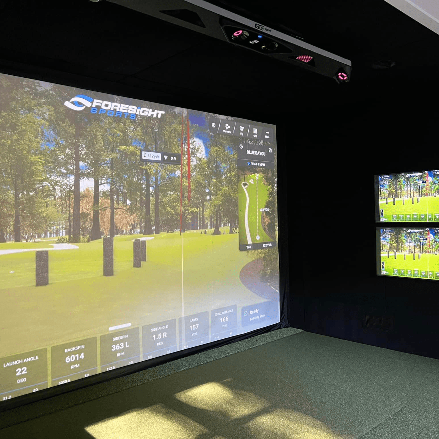 Foresight Sports GC Hawk Custom Golf Simulator Build - Midwest Golf Innovations