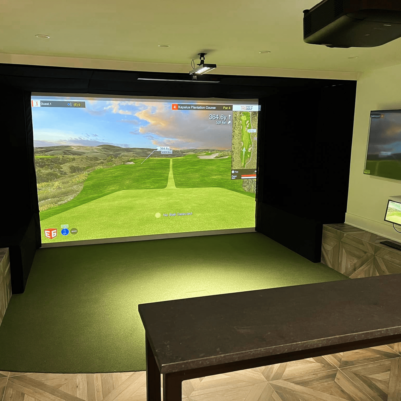 Midwest Golf Innovations - Gaming Computer Golf Simulator - TruGolf Custom Golf Simulator