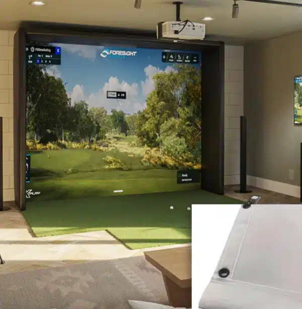 Midwest Golf Innovations - Ace Indoor Golf Simulator Screen - HiQ Screen