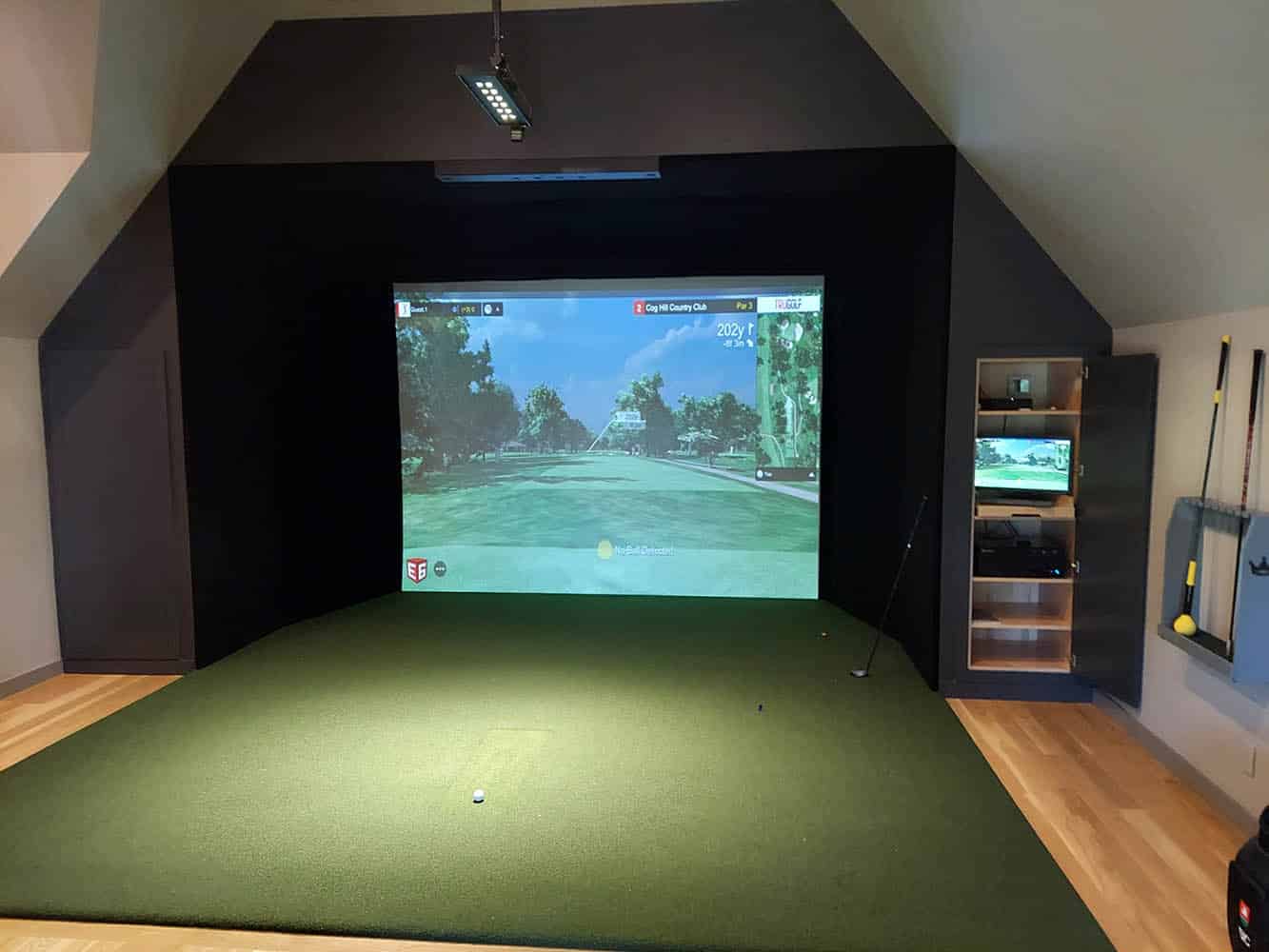 Golf Simulator Installation & Custom Sim Rooms | Midwest Golf Innovations
