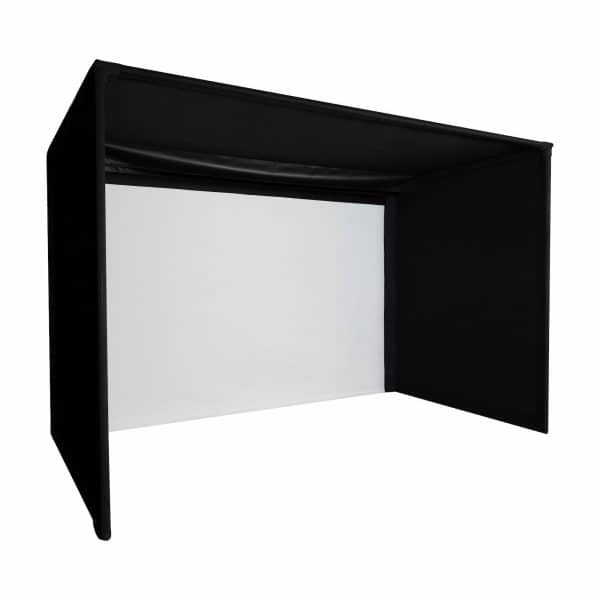 Midwest Golf Innovations - Carl's Place C-Series Pro Golf Simulator Enclosure Kit Front Screen With Baffles