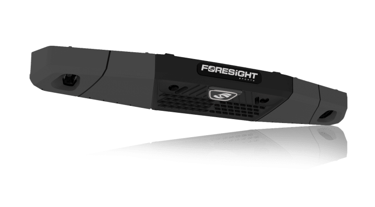 Midwest Golf Innovations - Foresight Falcon Launch Monitor Front With Reflection
