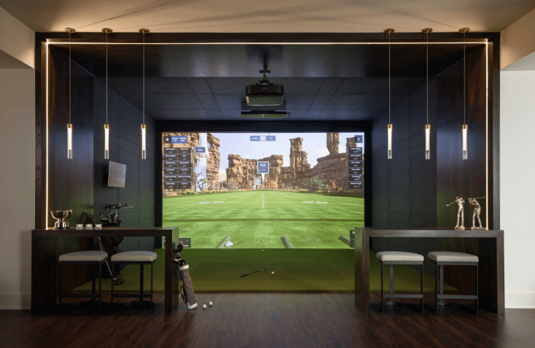 Residential Sound Panels - Standard Panel Style - Tuxedo - Midwest Golf Innovations
